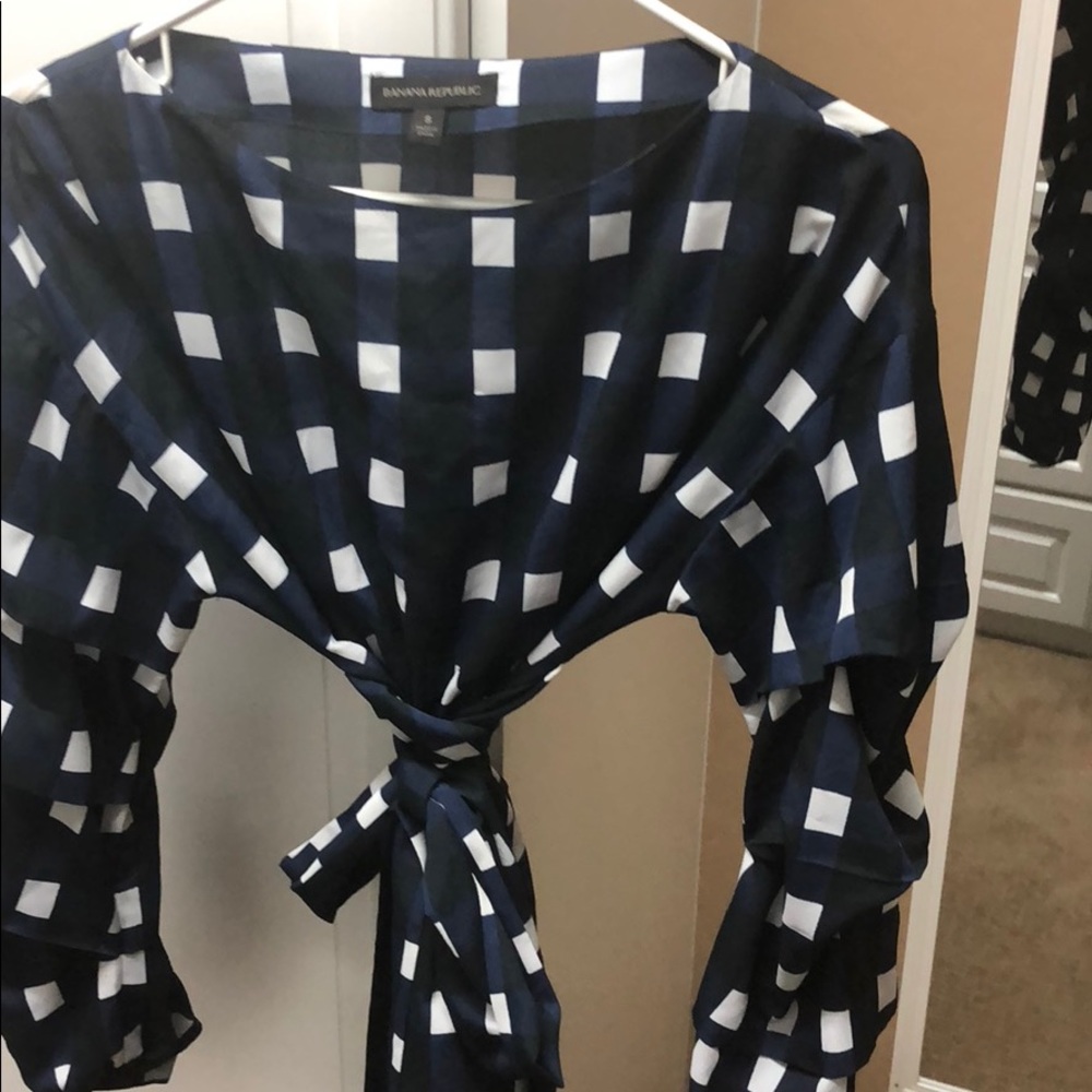 Banana republic silk top